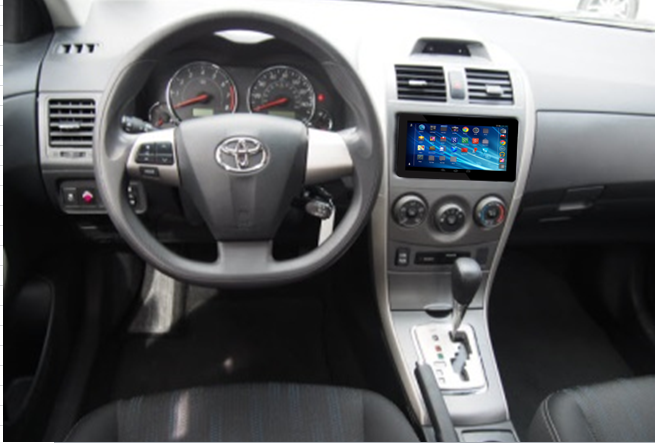 Toyota Corolla ya Tablet Takmak