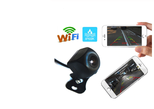 Wifi Araba Geri Görüş (Vites) Kamerası